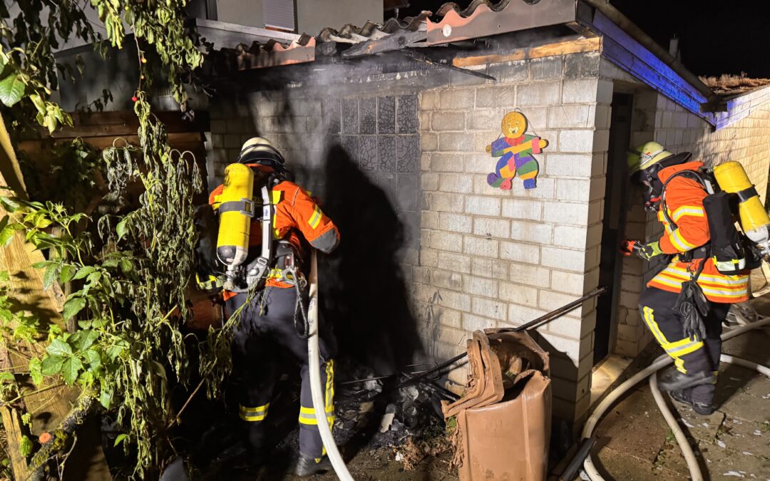 Mülltonnenbrand – Schmerbachweg